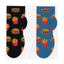 Hamburger & Fries No Show Socks