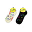 Music Notes No Show Socks