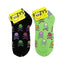 Colorful Skulls & Crossbones No Show Socks
