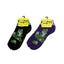 Frog On Lily Pad No Show Socks