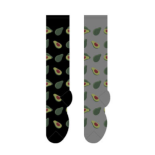 Avocados KNEE HIGH Socks Main Image
