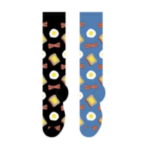Bacon & Eggs KNEE HIGH Socks