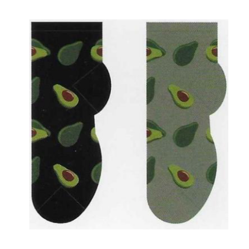 Avocados No Show Socks Main Image
