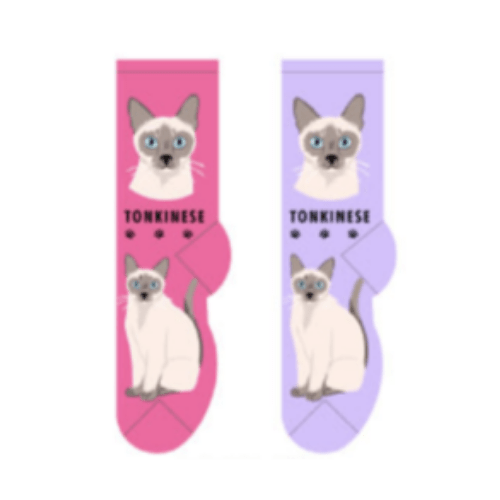 Tonkinese Feline Collection Socks Hover Image