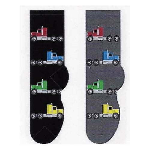 Semi Trucks Men's Socks Hover Image