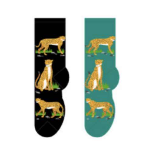 Cheetah Socks