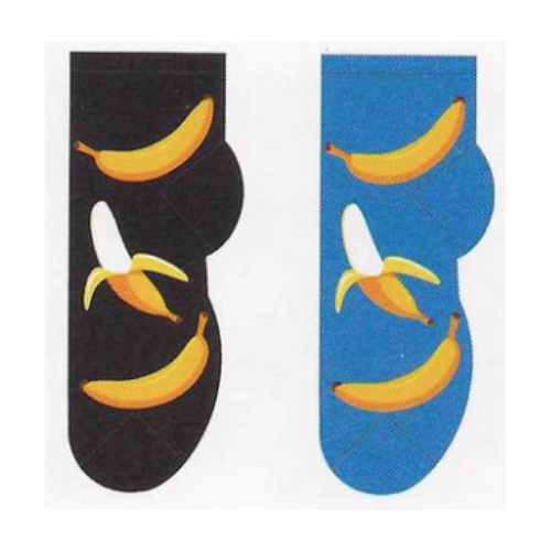 Bananas No Show Socks Main Image