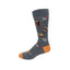 Basketball Socks - Men´s Socks Crazy Toes, Sports Socks - Cotton Fun Novelty Socks, Size 8-13