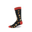 Burger Pizza & Beer - Men Socks by Crazy Toes - Cotton Novelty Socks for Men
