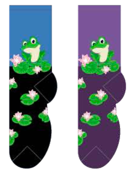 Frogs on Lily Hover Image