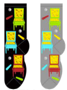 Pinball Men's Socks Main Image