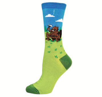 Beaver Women's Socks Hover Image