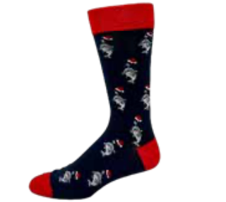 Dolphin Santa Men's Dress Hover Image