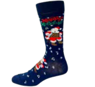 Santa Accordion Men's Dress Hover Image