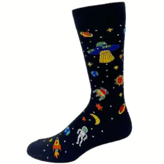 Space - Men's by Crazy Toes