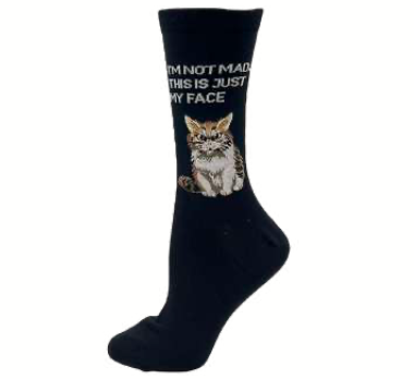 Angry Cat Women's by Crazy Toes Hover Image