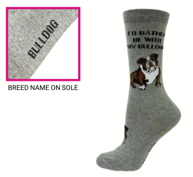 Bulldog Women's by Crazy Toes Hover Image