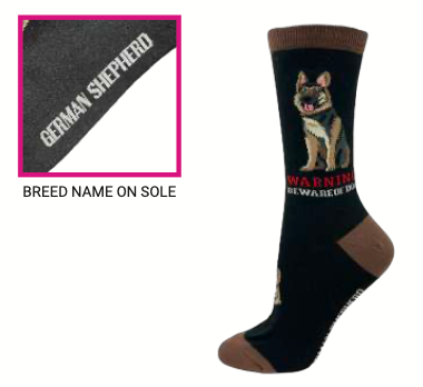 German Shepherd Women's by Crazy Toes
