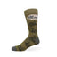 Who Cut The Cheese - Men Socks by Crazy Toes - Cotton Novelty Socks for Men