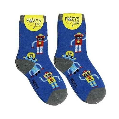 Robot Kids Socks Hover Image