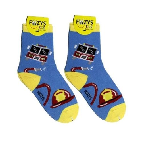 Firemen Firefighter Kids Socks