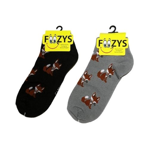 Fox No Show Socks Hover Image