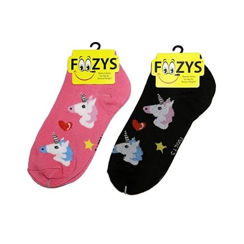 Unicorns No Show Socks