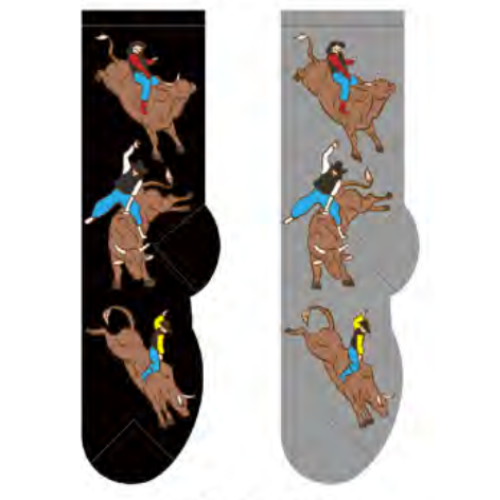 Bullriding Men's Socks Main Image