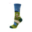 Golf Swing  - Men´s Socks Crazy Toes
