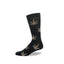 Rainbow Cannabis - Men Socks by Crazy Toes - Cotton Novelty Socks for Men