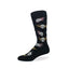 Skull Socks - Men´s Socks Crazy Toes - Cotton Fun Novelty Socks, Size 8-13
