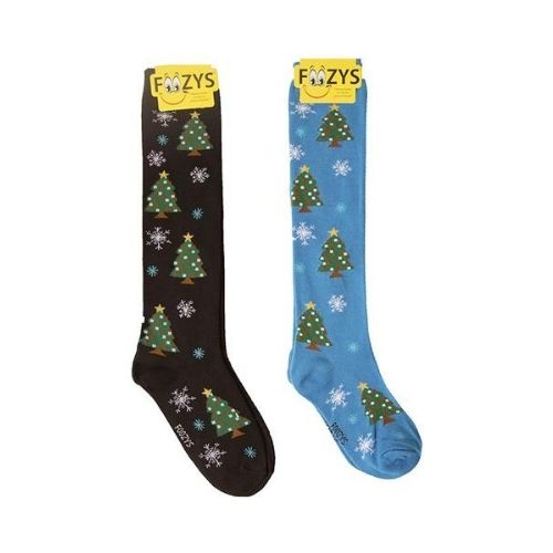 Christmas Trees KNEE HIGH Socks