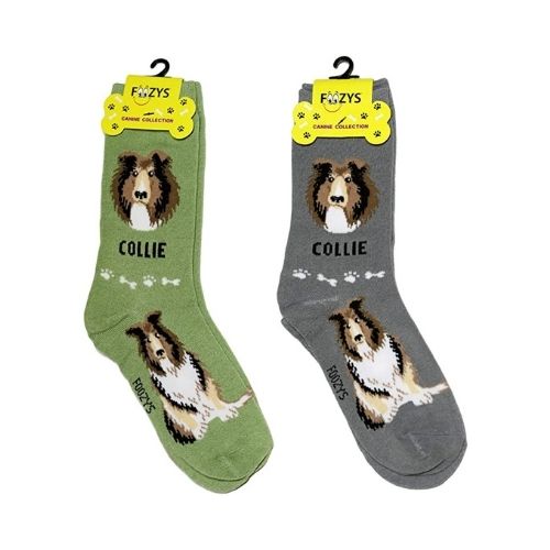 Collie Canine Collection Socks