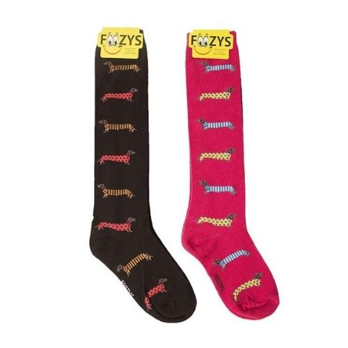 Dachshund in Sweaters KNEE HIGH Socks Hover Image