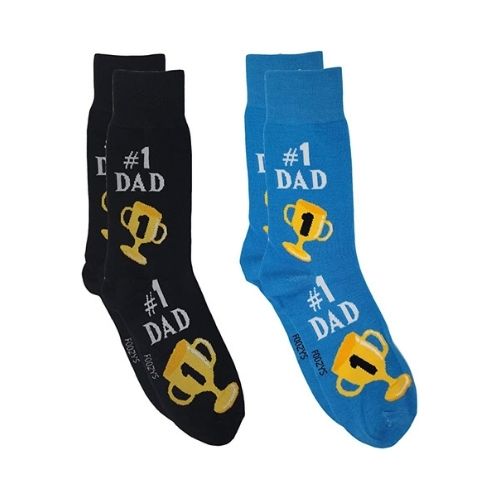 #1 Dad Men's Socks Hover Image