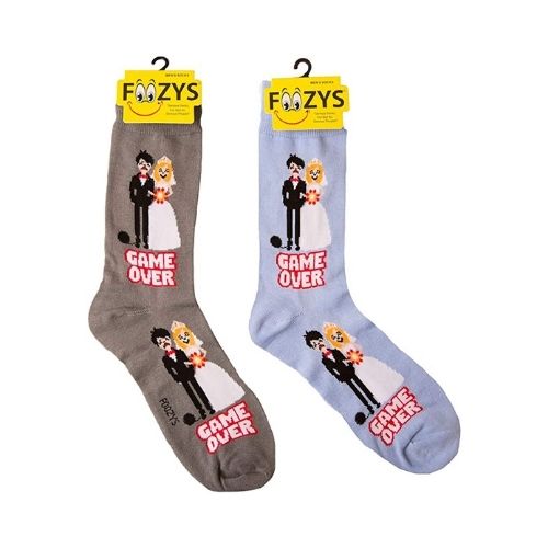 Game Over Wedding Men's Socks Hover Image