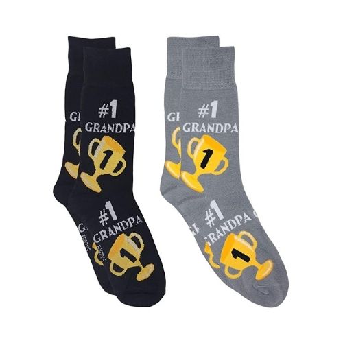 #1 Grandpa Men's Socks Hover Image