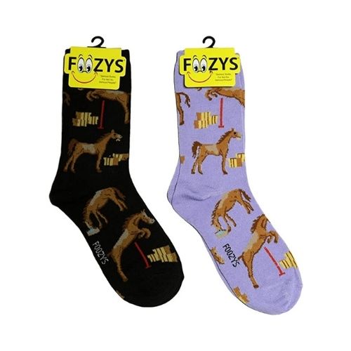 Horse Jumping Socks Hover Image