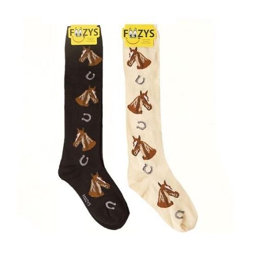 Horse Head KNEE HIGH Socks Hover Image