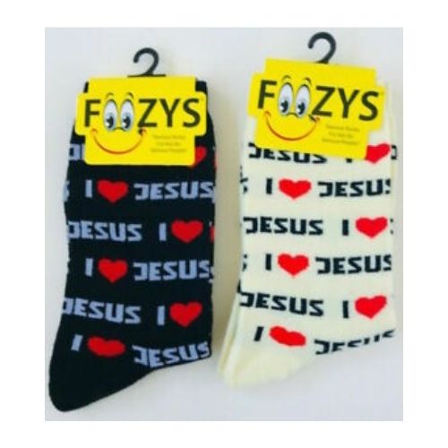 Religious I Love Jesus Socks