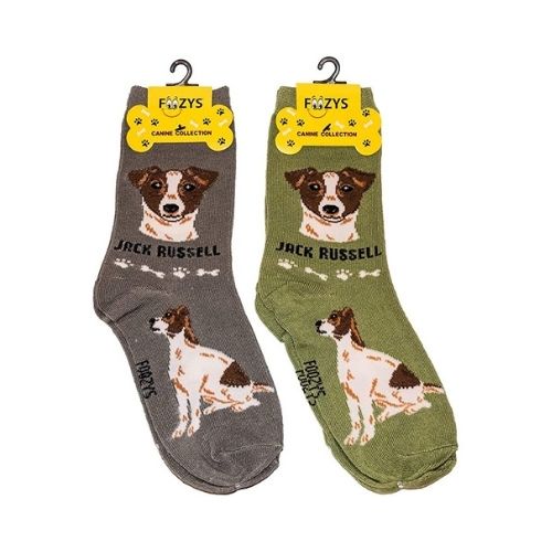 Jack Russell Canine Collection Socks Hover Image