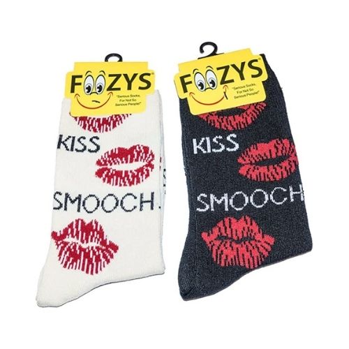 Valentine's Day Kiss & Smooch Socks Hover Image