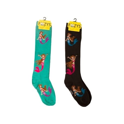 Mermaid KNEE HIGH Socks Hover Image