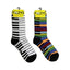 Colorful Piano Keys Socks