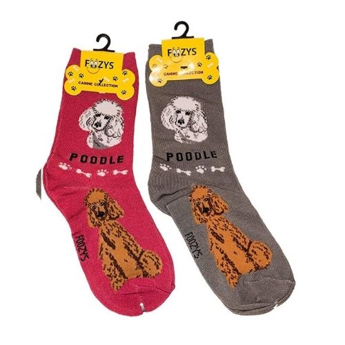 Poodle Canine Collection Socks