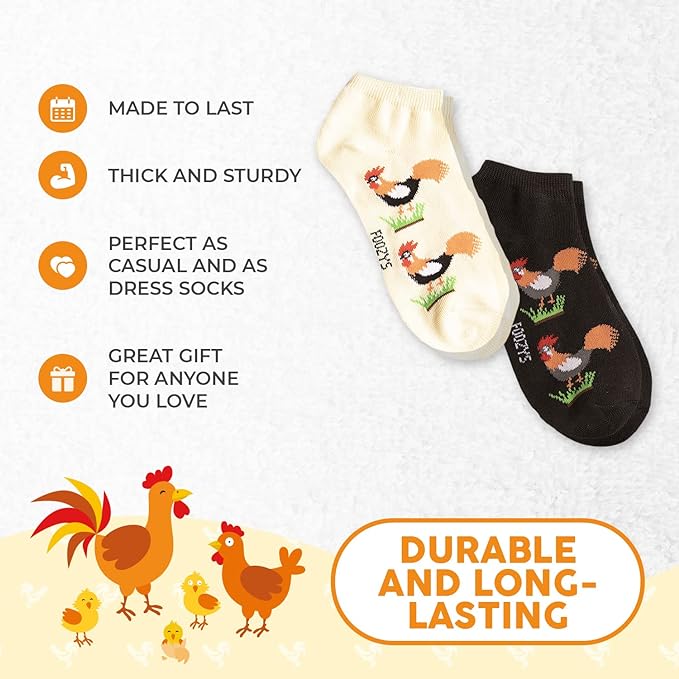 Roosters Socks - Ankle Socks