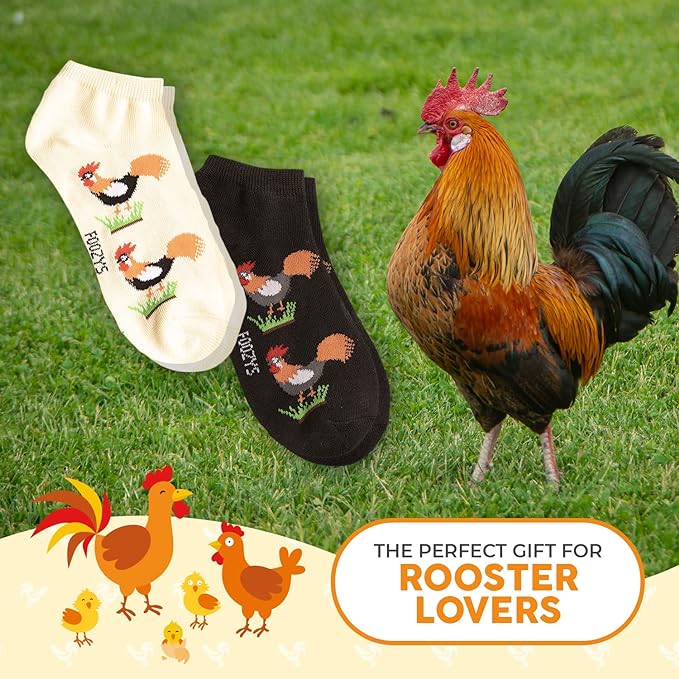 Roosters Socks - Ankle Socks