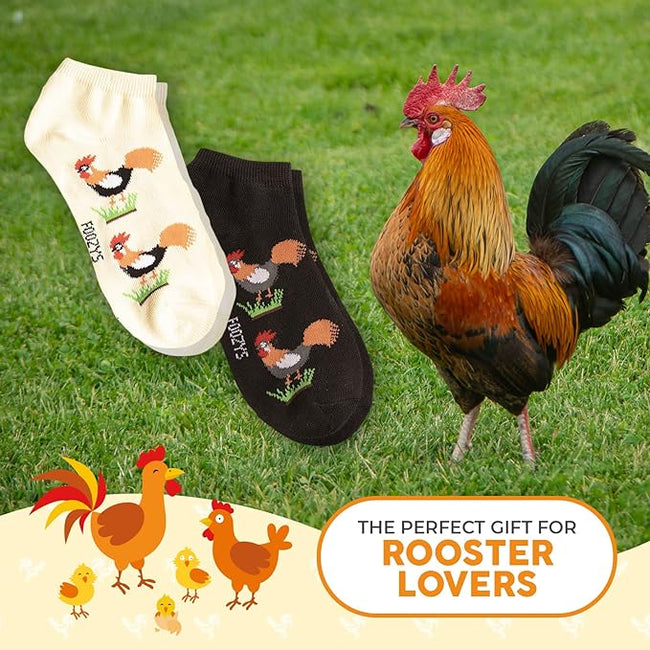 Roosters Socks - Ankle Socks Main Image