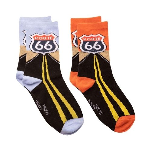 Route 66 Socks Hover Image