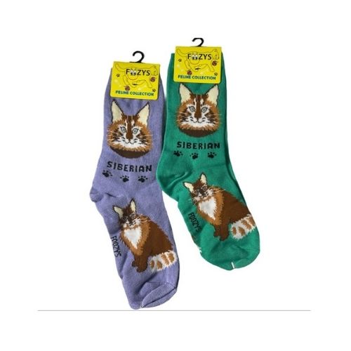 Siberian Feline Collection Socks Hover Image